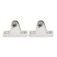 Marine City Bisagra de cubierta base de acero inoxidable 316 de 80 grados para cubierta Bimini Top/Canopy (1 unidad) 