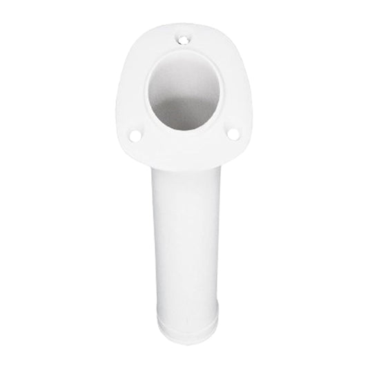 Marine City 30° White Flush Mount Fishing Rod Holder – 9-1/2” Polypropylene MARINE CITY