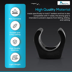 Marine City 7/8 inches Ladder Stowing/Hook Storage Clips for Boat (2 per Pack)