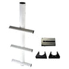 Marine City 3-Step Anti-Slip Sport & Diver Ladder – Aluminum, 400 lb Capacity