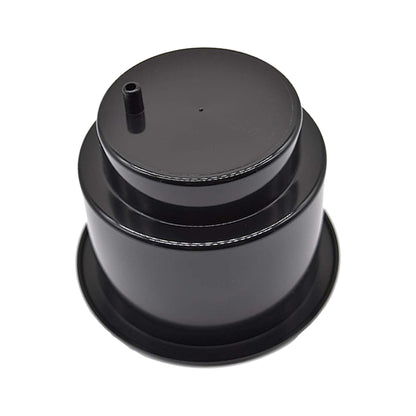 MARINE CITY Portavasos/bebidas de plástico negro con orificio de drenaje desplazado (1 PC)