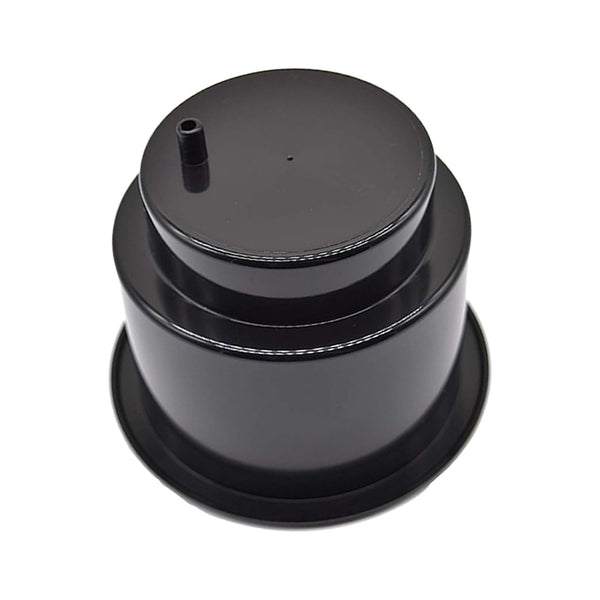 MARINE CITY Portavasos/bebidas de plástico negro con orificio de drenaje desplazado (1 PC)
