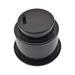 MARINE CITY Portavasos/bebidas de plástico negro con orificio de drenaje desplazado (1 PC)