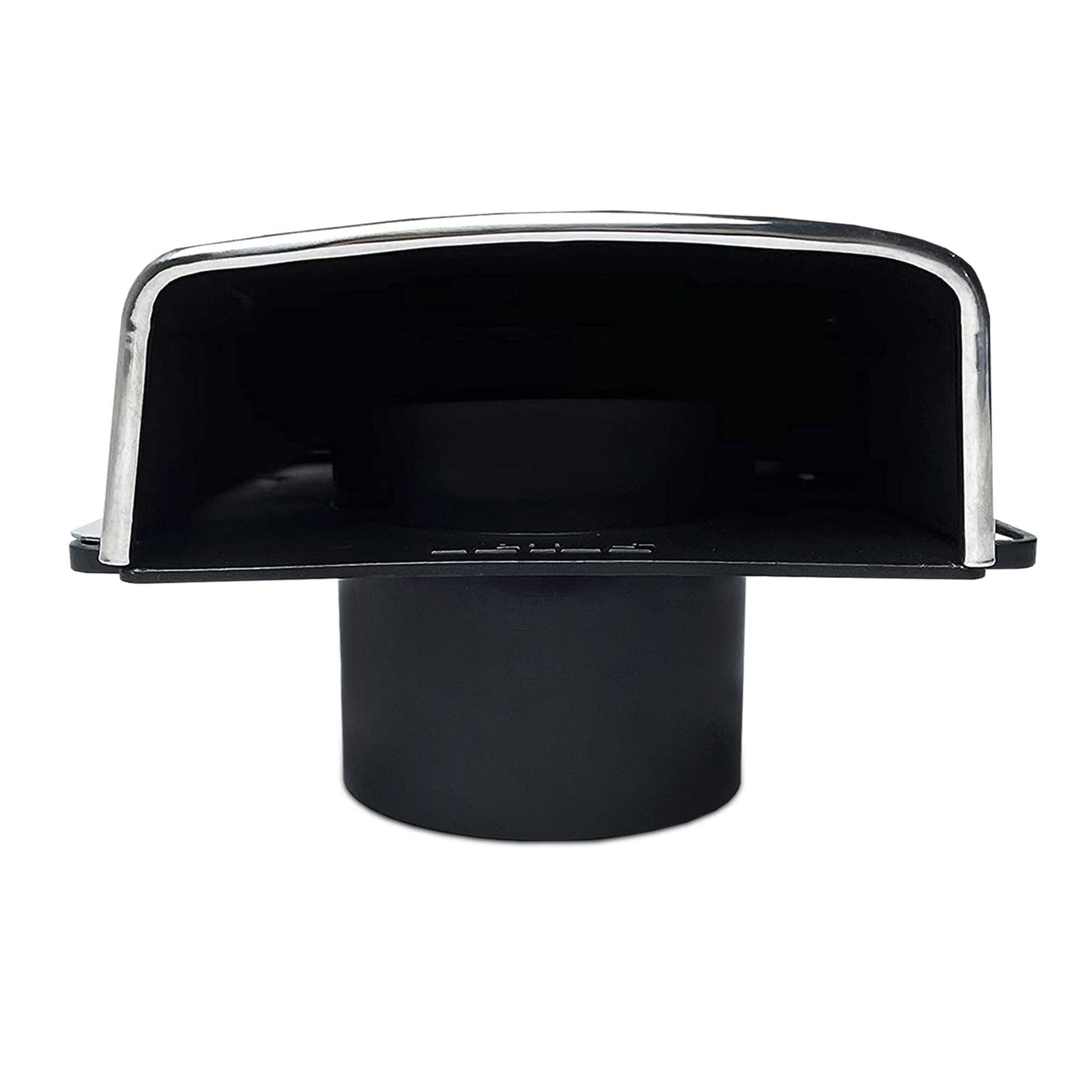 Marine City Intake & Exhaust Cowl Ventilator–304 Stainless Steel, 3” Hose Flange Marine City