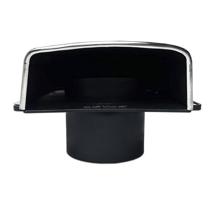 Marine City Intake & Exhaust Cowl Ventilator–304 Stainless Steel, 3” Hose Flange Marine City