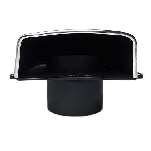Marine City Intake & Exhaust Cowl Ventilator–304 Stainless Steel, 3” Hose Flange Marine City