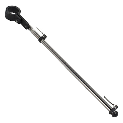 Marine City Stainless Steel Rail Mount Flag Staff Pole – Adjustable Nylon Clamp MARINE CITY