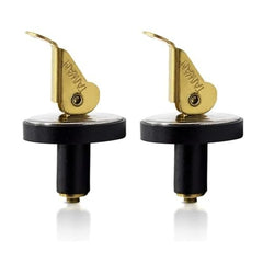 Marine City 3/8” Brass Snap Lock Baitwell Plugs – Drain Plug (Pack of 2)