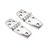 Marine City 6-Hole Short Sided Door Hinges 316 Stainless Steel Heavy-Duty (2 Pcs)