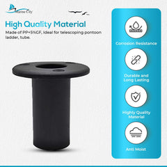 Marine City Removable 1-Inch Hook Ladder Cup Mount – Easy Install (2 Pack)