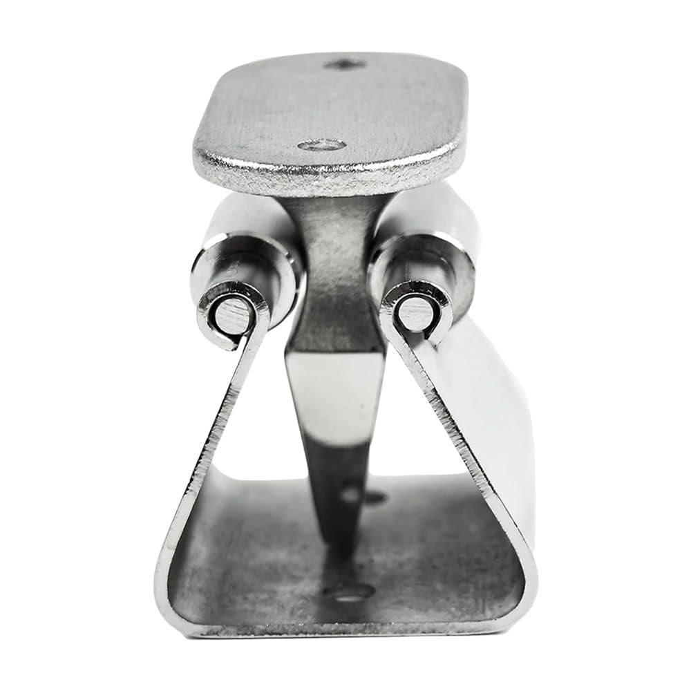 Marine City Tope de puerta de acero inoxidable y soporte para barco, RV (altura: 1-5/8") (M)