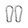 Marine City Clip Snap Hook with Ring 3-1/8"– Stainless Steel, Rust Free, Durable