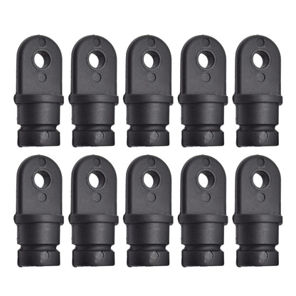 Marine City Black Nylon Bimini Top Eye End Cap - Round Inside Eye End Marine City Hardware