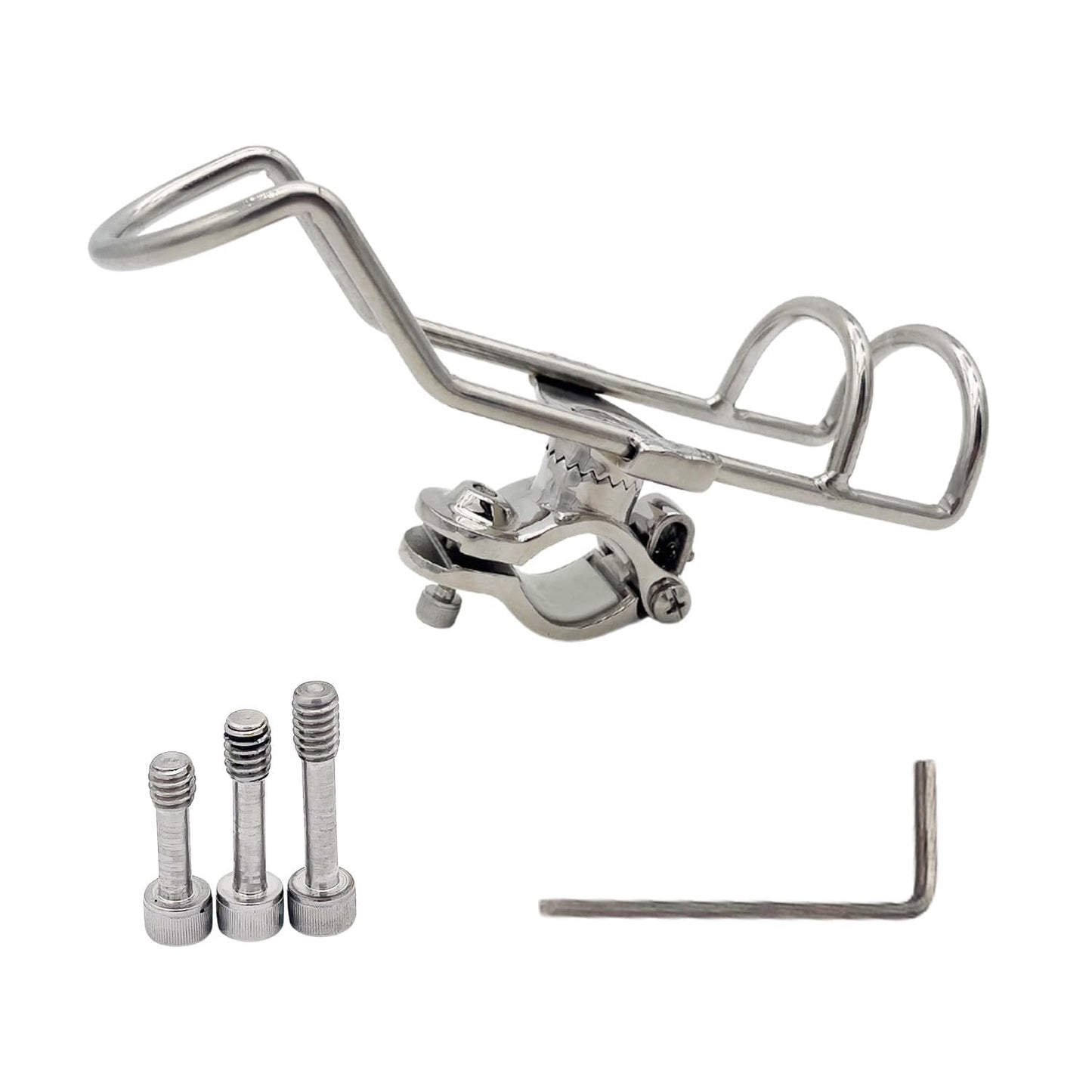 Marine City 304 Stainless Steel Fishing Rod Holder – Space-Saving Design MARINE CITY