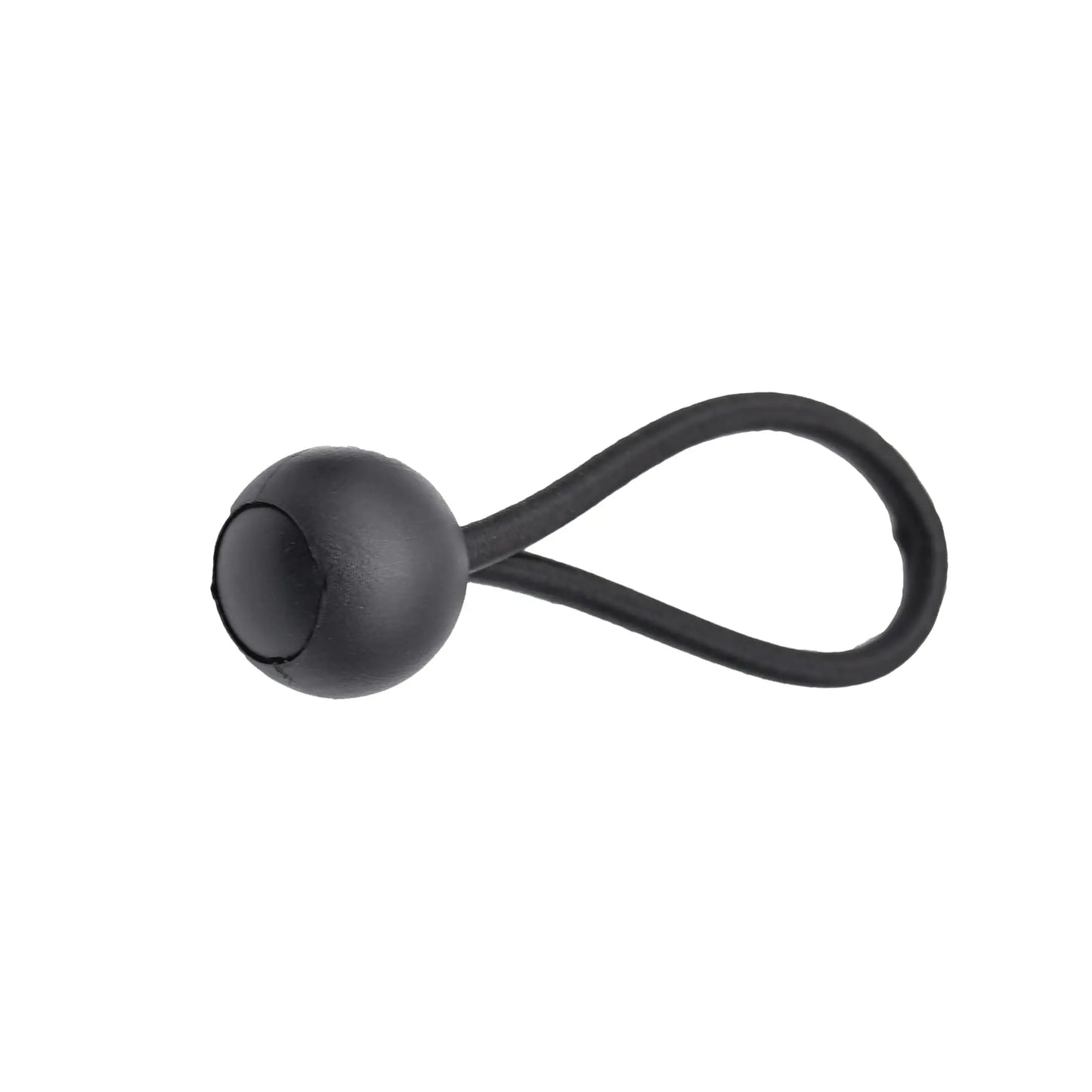 Marine City Polyethylene Black Ball Bungee Cord for 3-Step Telescoping Ladder Marine City Hardware