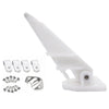 Marine City Boat Velocímetro universal Kick-up Tubo Pitot 80 MPH (incluye piezas de montaje)