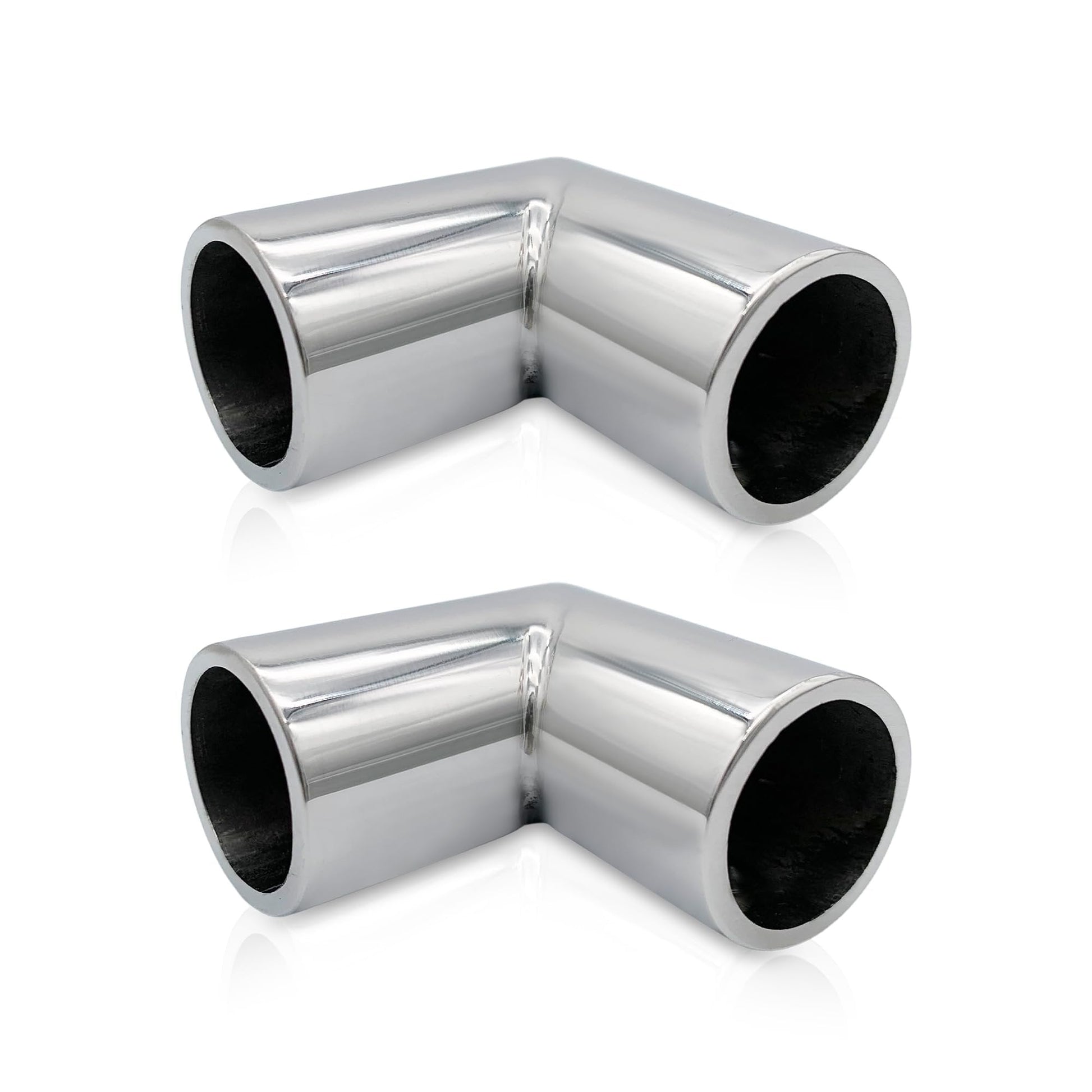 Marine City 90° Elbow Two-Way Connector – 304 Stainless Steel (Pack of 2) MARINE CITY