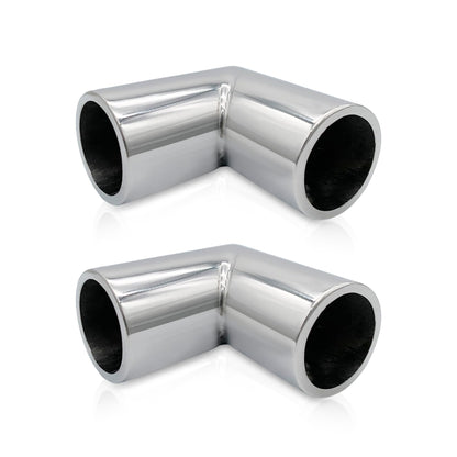 Marine City 90° Elbow Two-Way Connector – 304 Stainless Steel (Pack of 2) MARINE CITY