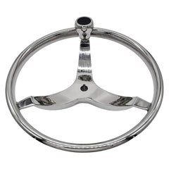 MARINE CITY 316 Stainless-Steel 13-1/2 Inches Sport Steering Wheel for Boat