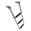 MARINE CITY 3-Step Telescoping Drop Ladder 304 Stainless Steel, 400 lbs Capacity
