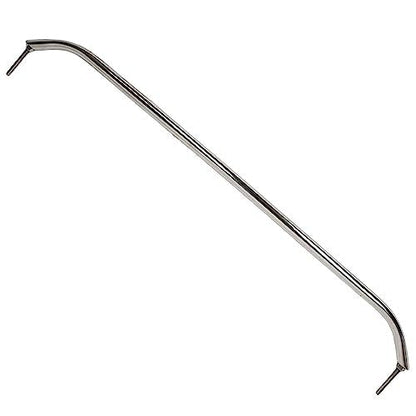 Marine City 30” Stainless Steel Oval Tube Boat Handrail with Flange & Studs MARINE CITY