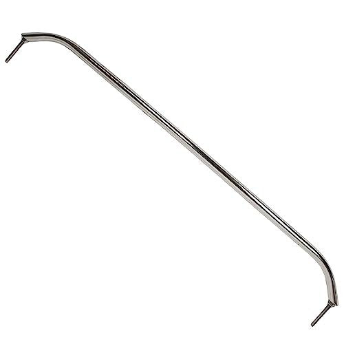 Marine City 30” Stainless Steel Oval Tube Boat Handrail with Flange & Studs MARINE CITY