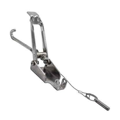 Marine City Stainless Steel Anchor Chain Tensioner – Cam Action, 200 lb Tension Marine City