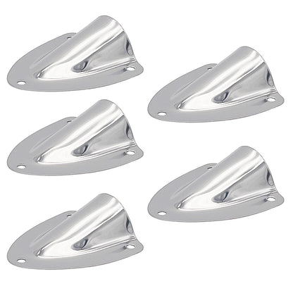 Marine City Midget Clamshell Vent Wire Cable Cover – 304 Stainless Steel Marine City Hardware