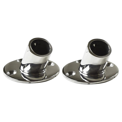Marine City Heavy Duty 316 Stainless Steel Boat Hand Railing Fittings (2 Pcs) MARINE CITY