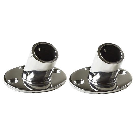 Marine City Heavy Duty 316 Stainless Steel Boat Hand Railing Fittings (2 Pcs) MARINE CITY