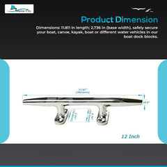 Marine City Dock Cleat – 12