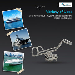 Marine City 304 Stainless Steel Fishing Rod Holder – Space-Saving Design