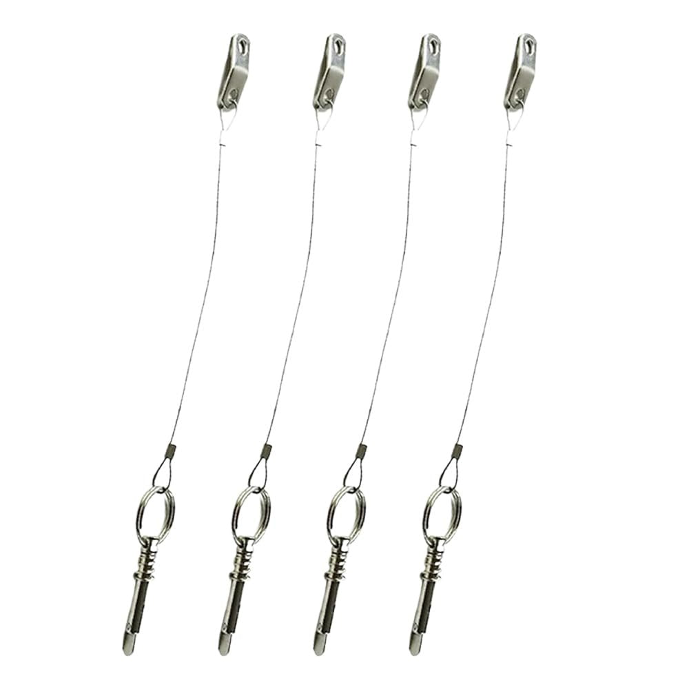 Marine City 316 Stainless Steel Quick Release Pin with Drop Cam & Spring Marine City Hardware