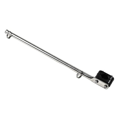 Marine City 316 Stainless Steel Rail Mounted Flag Staff – 15-1/4" Pole