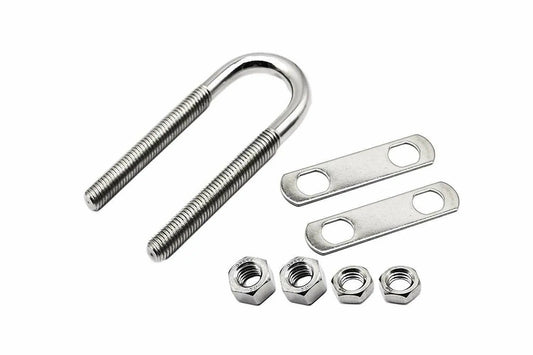 Stainless-Steel 1/2 Inches Stock Bow Eye/U-Bolt (L: 5-1/4 Inches) - Image #1