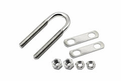 Stainless-Steel 1/2 Inches Stock Bow Eye/U-Bolt (L: 5-1/4 Inches) - Image #1