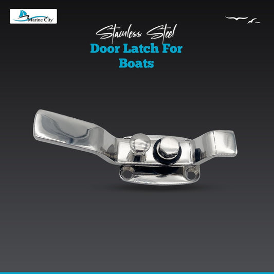 Marine City 304 Stainless Steel Door Latch – Adjustable Tension Lever MARINE CITY
