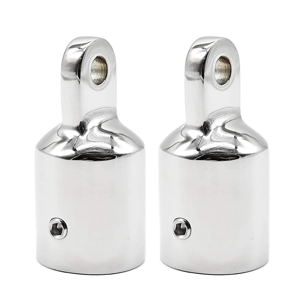 Marine City 316 Stainless Steel Bimini Top Round Outside Eye End 7/8” OD Tubes Marine City