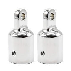 Marine City 316 Stainless Steel Bimini Top Round Outside Eye End 7/8” OD Tubes