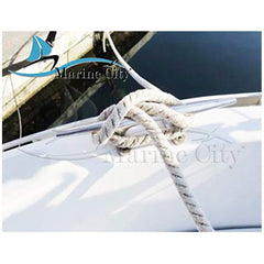 Marine City 316 Stainless Steel Marine Hollow Base Deck Mooring Rope Tie Cleat for Marine Boat Yacht Size:4 Inch (2pcs)