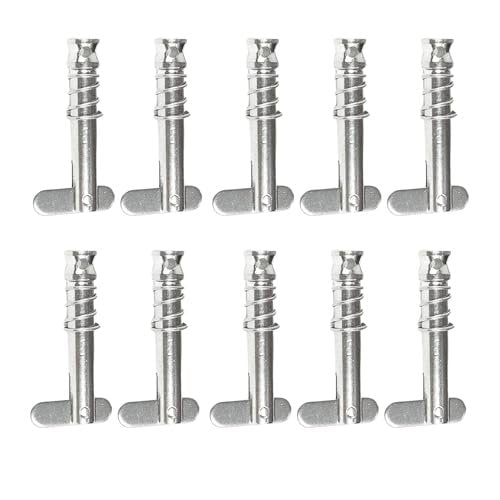 Marine City Quick Release Pin for Bimini Top – Stainless Steel, Durable (10 Pcs)