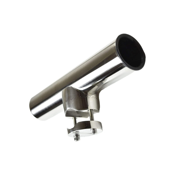 MARINE CITY 316 Stainless Steel Adjustable Clamp On Fishing Rod Holder 1”–1-1/4”