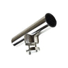 Marine City Tubo de soporte de varilla con abrazadera de acero inoxidable ajustable para tubo de 1 "~ 1-1/4"