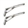 Soporte de mesa de acero inoxidable para barco Marine City - Brazo de liberación corta, L: 12", 551 LB (1 unidad) 