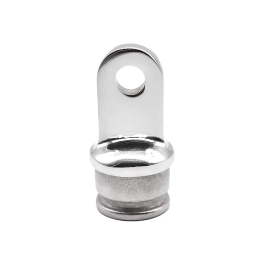 Marine City 316 Stainless Steel Bimini Top Round Inside Eye End Fits 1” Tubes Marine City Hardware