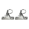 MARINE CITY Stainless Steel Bimini Top Hinge 90° w/ Quick-Release Pin (2 Pcs)