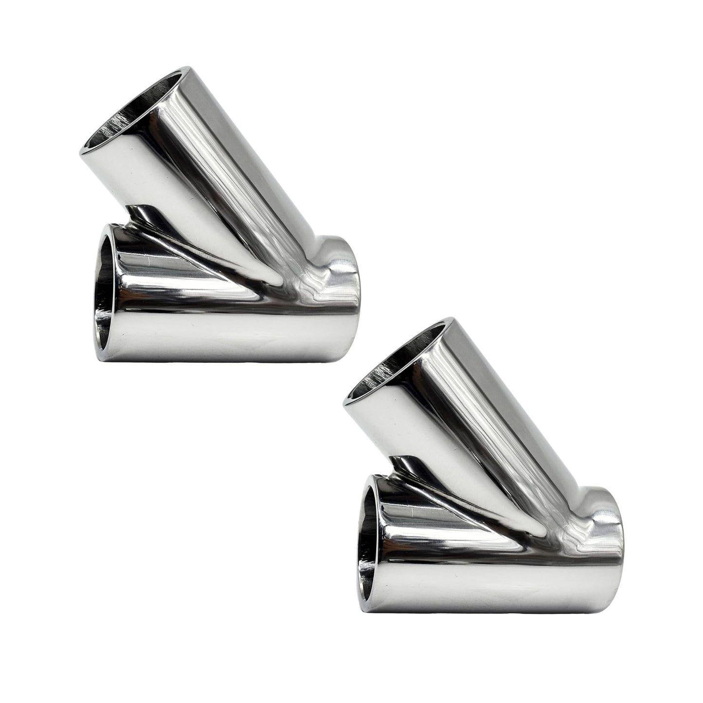 Marine City Stainless Steel 3-Way Tee Connector Hand Rail Fittings– 45°/60°/90° Marine City