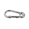 Marine City 316 Stainless-Steel 4” Carabiners/Clip Snap Hook with Ring for Sailing, Fishing, Hiking