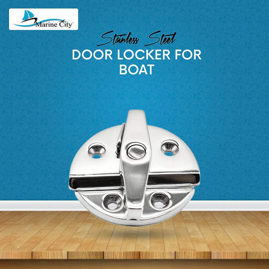 MARINE CITY Deck Hatch Latch – Stainless Steel Twist Action, Corrosion-Resistant