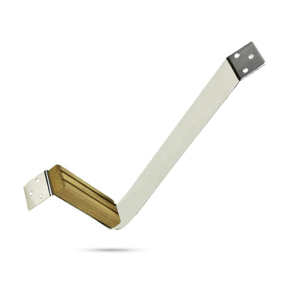 Peldaños de mástil de acero inoxidable/teca para velero Marine City